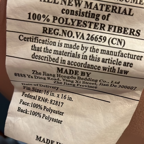 Set of Home Expressions Pillows and shams - Picture 7 of 8